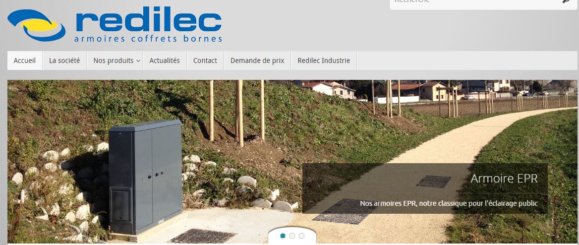 nouveau site redilec